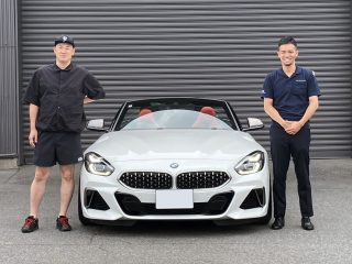 19y BMW Z4 M40i アルピンホワイト